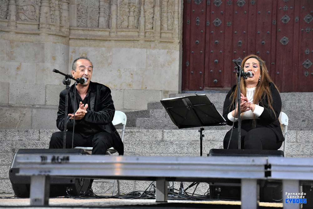 Los cantaores flamencos, Aaron y Dalila