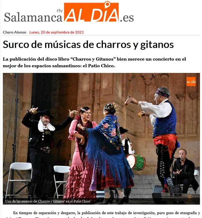 Charros y Gitanos en Salamanca Al Día