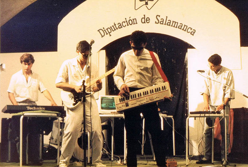 1985 grupo Cyborg en la Feria Monográfica