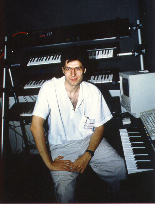 1991 cabina de grabación del Piano Estudio