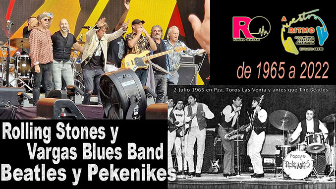 Pekenikes y Beatles, Rolling Stones y Vargas Blues Band – A Nuestro Ritmo 109