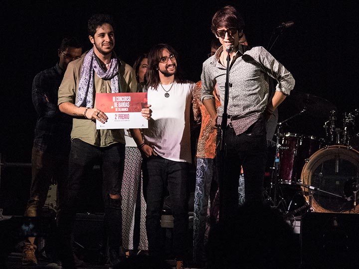 CarameloRaro: premiados en el III Concurso de Bandas de Salamanca (foto: Alfonso Barco)