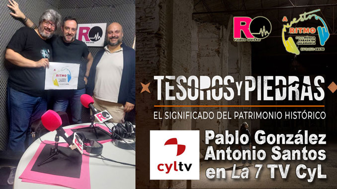 Tesoros y Piedras en TV CyL con Pablo y Antonio – A Nuestro Ritmo 127