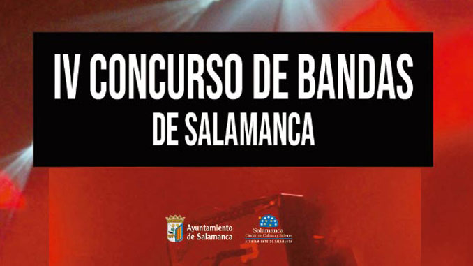 IV Concurso Municipal de Bandas de Salamanca - cartel