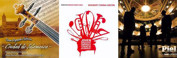 Discos CD de la Joven Orquesta Ciudad de Salamanca