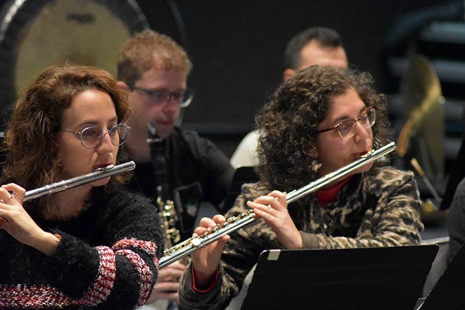 flautistas de la JOSCS