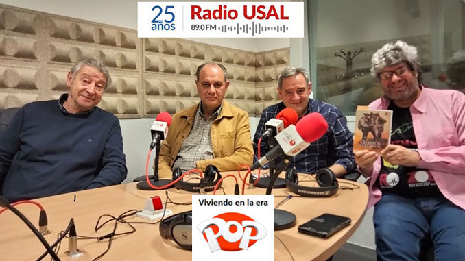 entrevista a Nano Serrano (guitarista) y José Ramón Cid Cebrían (tamborilero) de "Charros y Gitanos", para Radio USAL