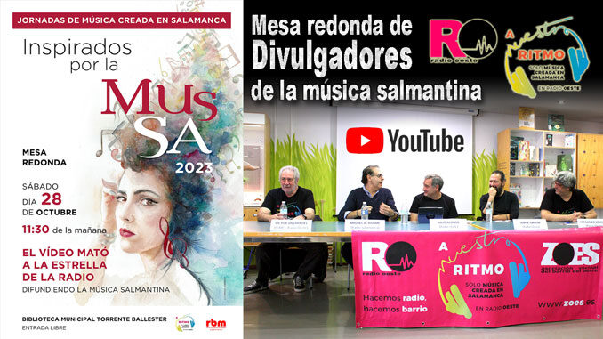 Mesa redonda con Divulgadores de la música creada en Salamanca - A Nuestro Ritmo 153
